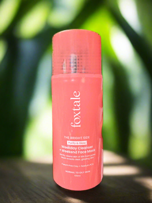 FOXTALE WEEKDAY CLEANSER + WEEKEND FACE MASK