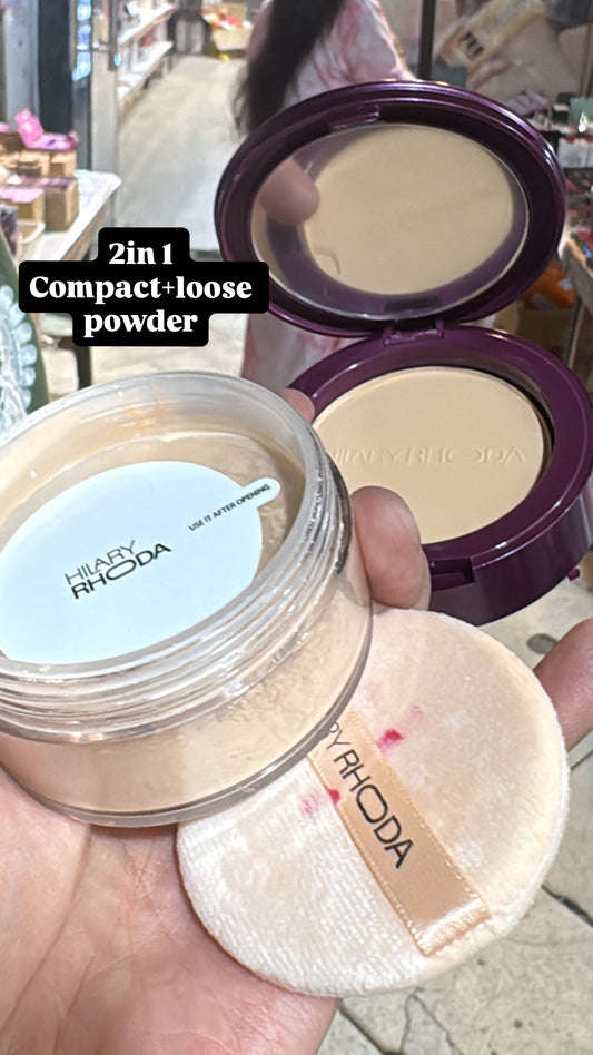 HR 2 IN 1 COMPACT + LOOSE POWDER FOR ALL SHADE